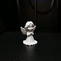 Tượng nhỏ Thiên thần Cầu nguyện đáng yêu - Mô hình 3D - Thumbnail 2