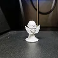 Tượng nhỏ Thiên thần Cầu nguyện đáng yêu - Mô hình 3D - Thumbnail 3