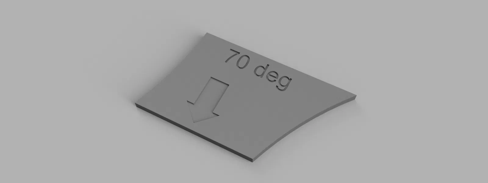 Thước đo góc chuẩn cho bệ đỡ máy mài 8 inch - File in 3D - Image 1