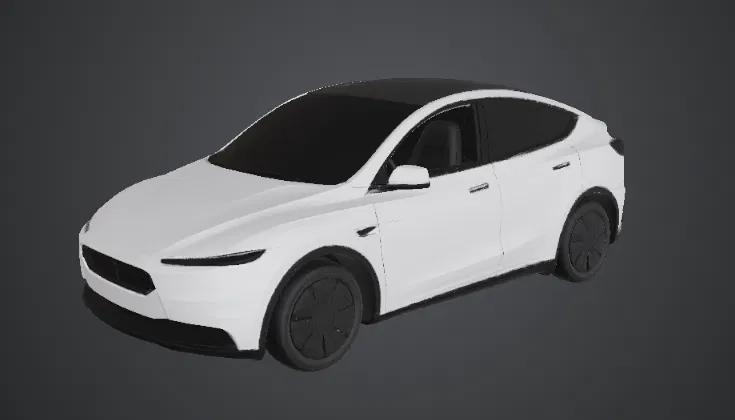 Mô hình 3D Tesla Model Y 2026 in 3D sắc nét - Image 1