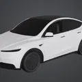 Mô hình 3D Tesla Model Y 2026 in 3D sắc nét - Thumbnail 1