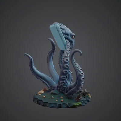 Tượng Treo Tường Bạch Tuộc Khổng Lồ – Mô Hình Xúc Tu Kraken