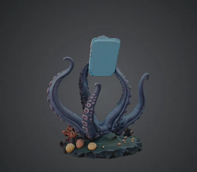 Tượng Treo Tường Bạch Tuộc Khổng Lồ – Mô Hình Xúc Tu Kraken - Image 3