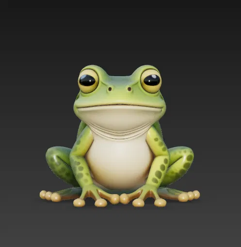 Mô hình ếch cây TreeFrog 3D: Quà tặng xinh xắn và chuẩn benchmark - Image 1
