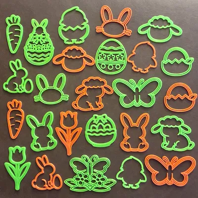 Bộ sưu tập trang trí lễ Phục sinh (Easter decoration) - In 3D dễ dàng