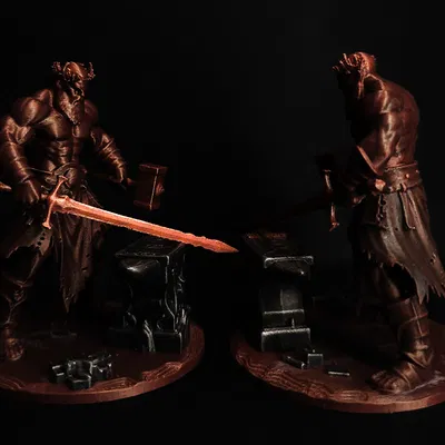 Mô hình Thần Hephaestus trong thần thoại Hy Lạp