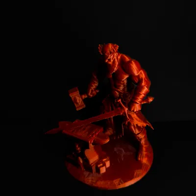 Mô hình Thần Hephaestus trong thần thoại Hy Lạp