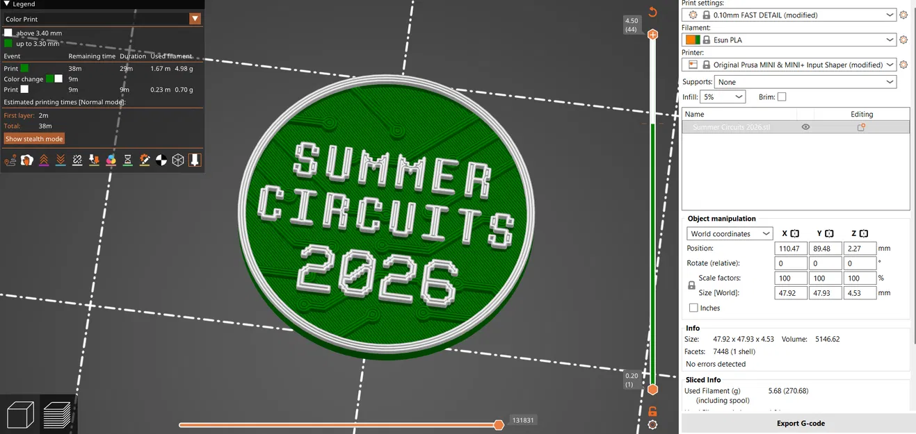 Đồng xu token Summer Circuits - Image 2