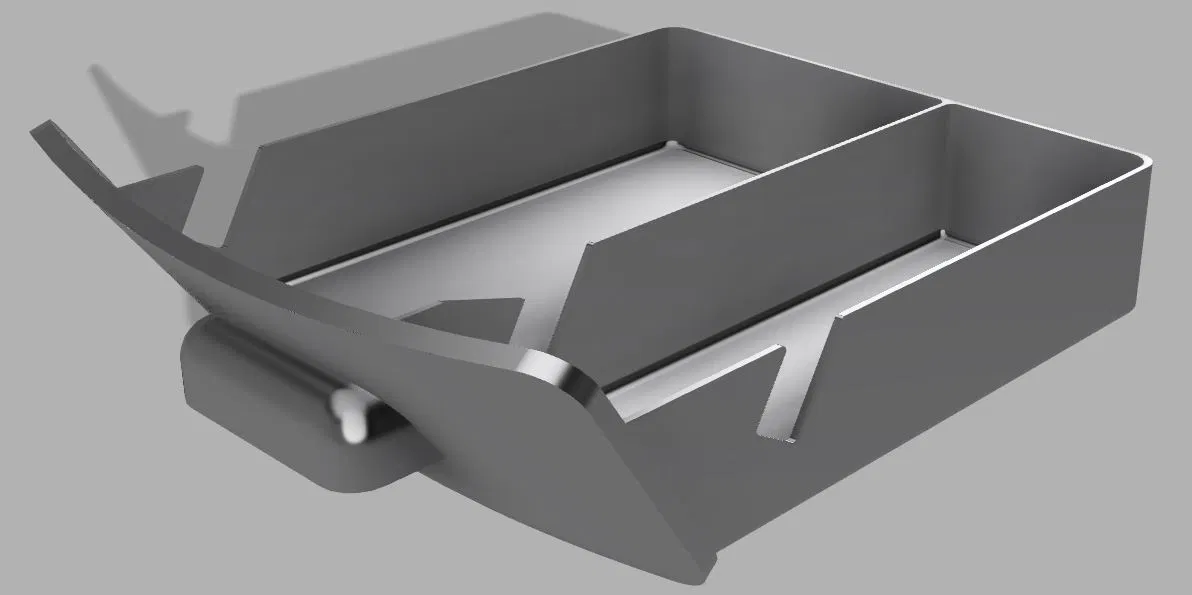 Ngăn kéo trung tâm cho Ford Fiesta (có giá đỡ điện thoại) - Image 4