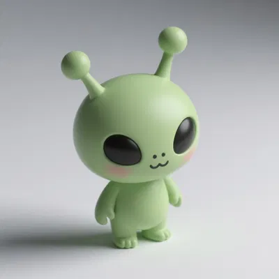 Mô hình người ngoài hành tinh tí hon (Cute Little Alien) dễ thương