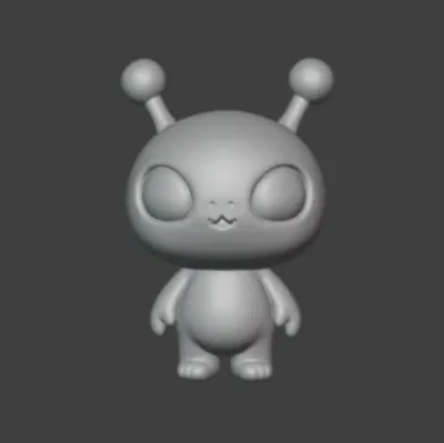 Mô hình người ngoài hành tinh tí hon (Cute Little Alien) dễ thương