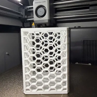 Ống cắm bút tổ ong - Thiết kế lục giác hiện đại cho bàn làm việc