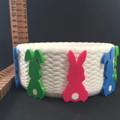 Tô Hình Chú Thỏ Phục Sinh (Easter Bunny Bowl)
