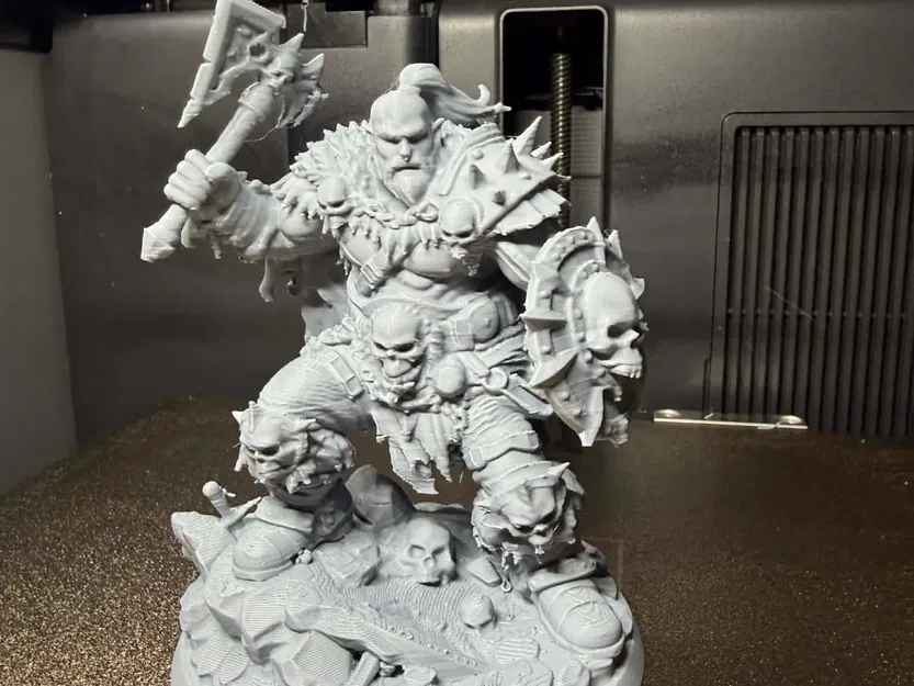 Mô hình Savage Skull Warlord – Chiến binh Barbarian - Image 2