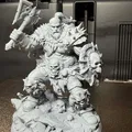 Mô hình Savage Skull Warlord – Chiến binh Barbarian - Thumbnail 2