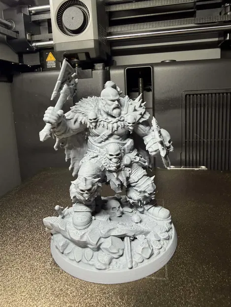 Mô hình Savage Skull Warlord – Chiến binh Barbarian - Image 3