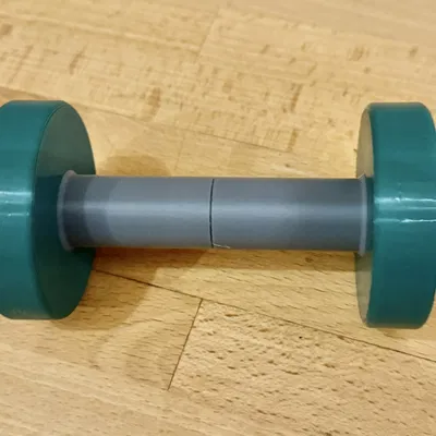 Quả tạ có ren vặn - Hộp quà tặng tiền mặt độc đáo