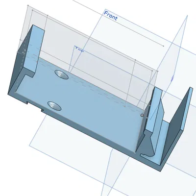 Giá treo tường khay dụng cụ tham số (Parametric Tool Tray Wall Mount)