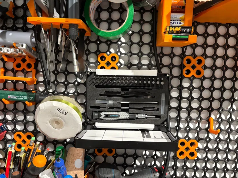 Giá treo tường khay dụng cụ tham số (Parametric Tool Tray Wall Mount) - Image 6