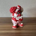 Mô hình 3D Minion hề khó ở (Grumpy Minion Clown) trang trí bàn làm việc - Thumbnail 5