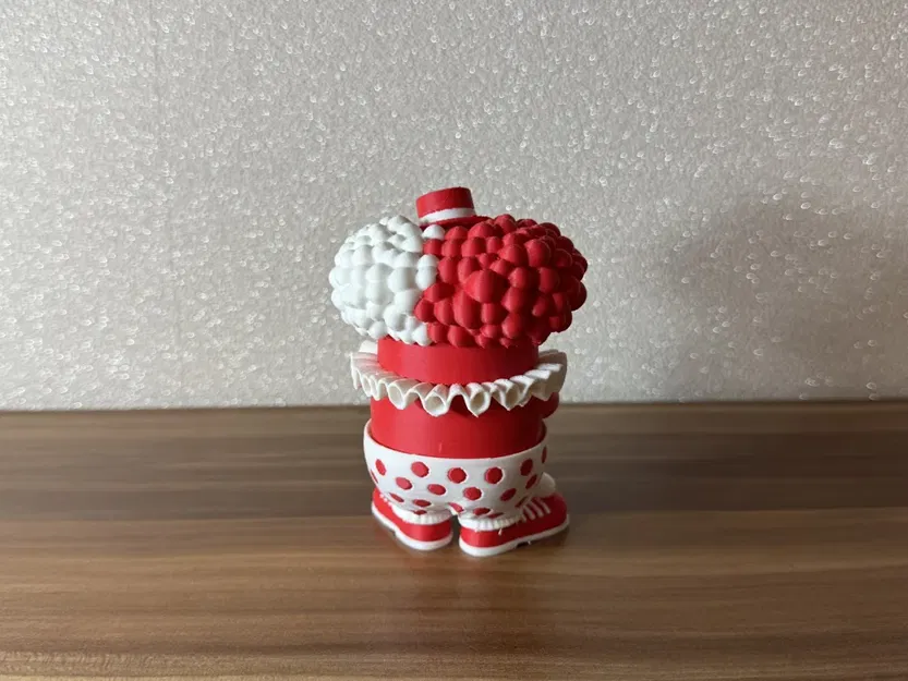 Mô hình 3D Minion hề khó ở (Grumpy Minion Clown) trang trí bàn làm việc - Image 6