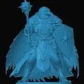 Mô hình Aarakocra Cleric in 3D cho trò chơi nhập vai D&D - Thumbnail 1