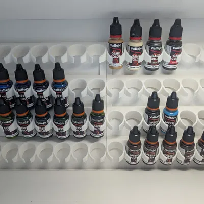 Giá treo tường đựng sơn Vallejo hobby paint