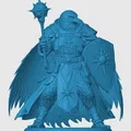 Mô hình Aarakocra Cleric in 3D cho trò chơi nhập vai D&D - Thumbnail 2