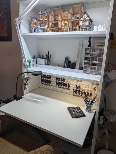 Giá treo tường đựng sơn Vallejo hobby paint - Image 2