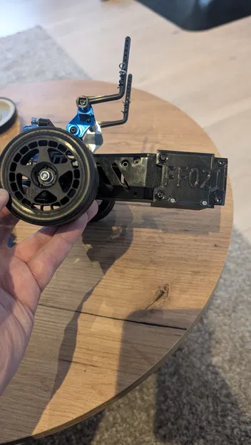 Bộ khung mở rộng Center Extension 257mm cho Tamiya M03/FF02 - Image 2