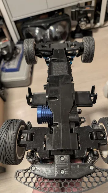 Bộ khung mở rộng Center Extension 257mm cho Tamiya M03/FF02 - Image 8