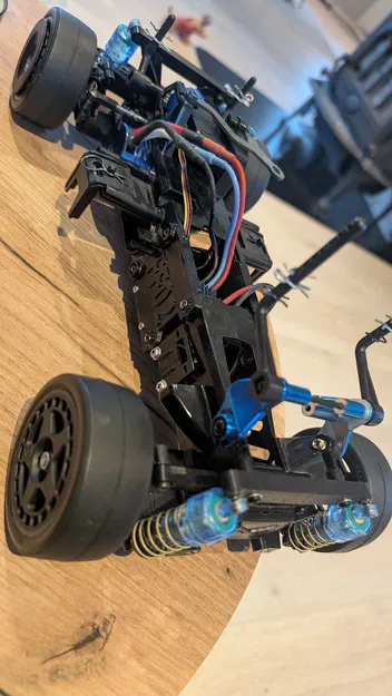 Bộ khung mở rộng Center Extension 257mm cho Tamiya M03/FF02 - Image 11