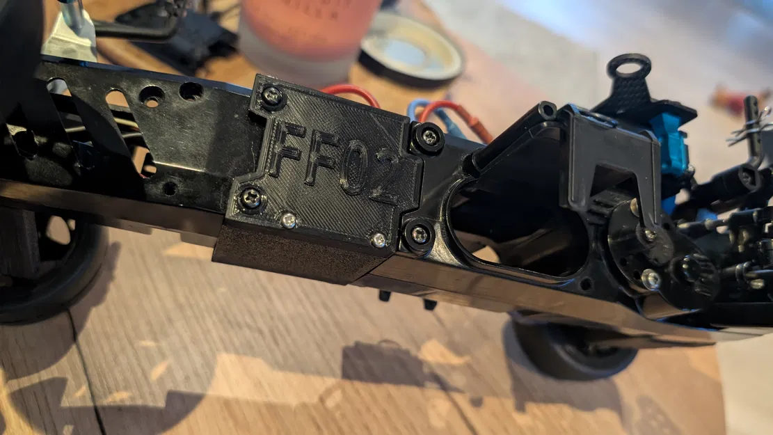 Bộ khung mở rộng Center Extension 257mm cho Tamiya M03/FF02 - Image 16