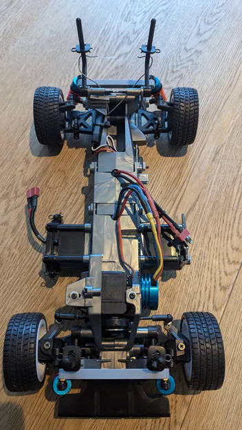 Bộ khung mở rộng Center Extension 257mm cho Tamiya M03/FF02 - Image 20