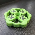 Minecraft Creeper Fidget Spinner - Con xoay bánh răng hành tinh - Thumbnail 2