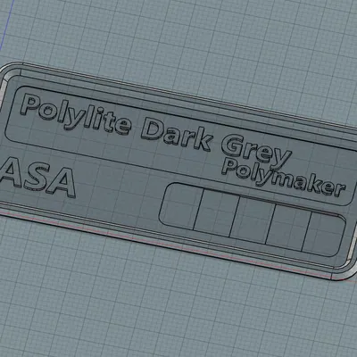 Bộ mẫu nhãn quản lý sợi in 3D Filament Sample Presets tiện lợi