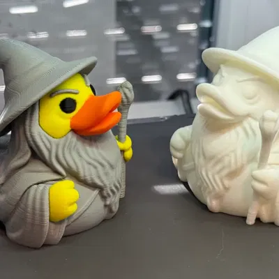 Mô hình vịt phù thủy Gandalf (Duck Gandalf the Third) in 3D siêu độc