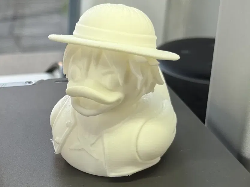 Mô hình chú vịt Monkey D. Luffy (One Piece) in 3D trang trí bàn làm việc - Image 4