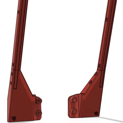 Ender 3 S1 Plus với Sonic Pad, thanh gia cố trục Z in 3D toàn bộ