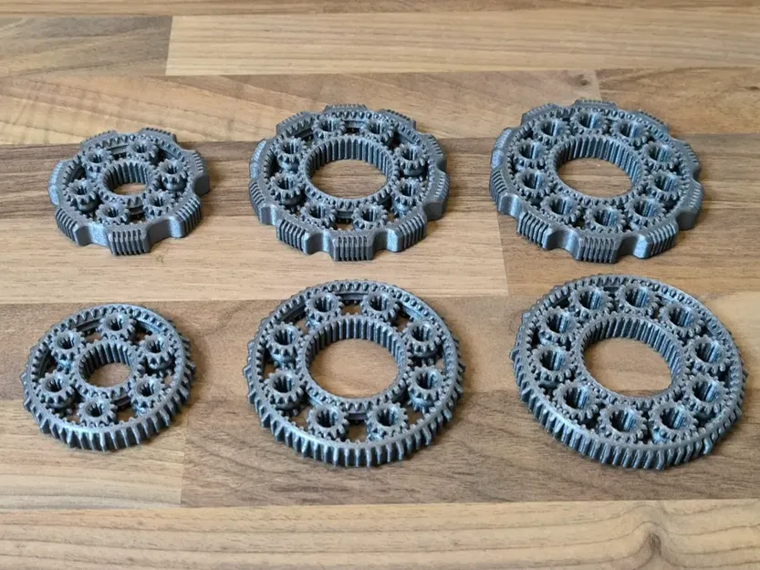 Fidget Spinner bánh răng xoay (Orbiting Gears) - Image 1