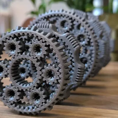 Fidget Spinner bánh răng xoay (Orbiting Gears)