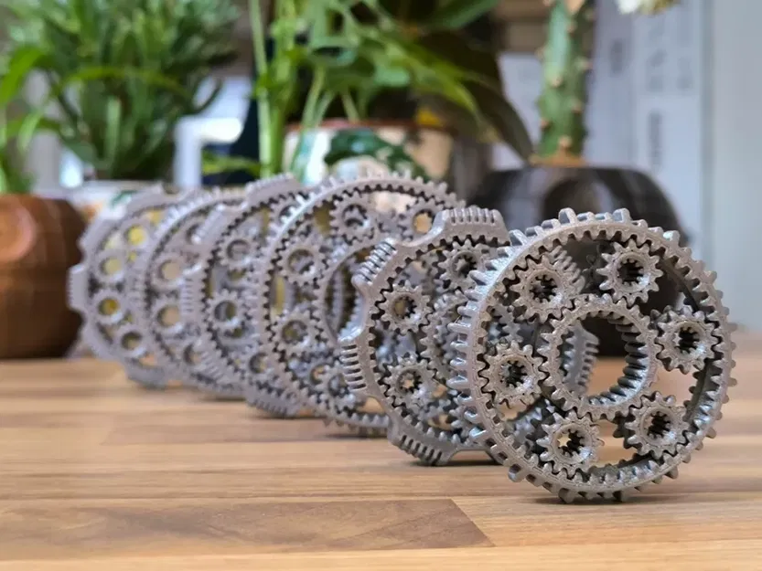 Fidget Spinner bánh răng xoay (Orbiting Gears) - Image 4