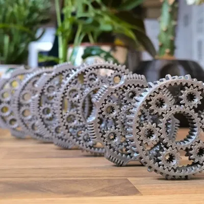 Fidget Spinner bánh răng xoay (Orbiting Gears)