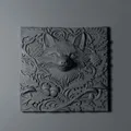 Mô hình 3D Phù điêu hình cáo The Fox Relief trang trí tường nhà - Thumbnail 6