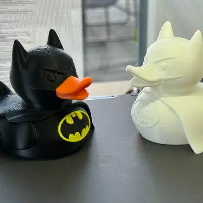 Mô hình vịt Batman 3D (Duck Batman) trang trí bàn làm việc cực chất