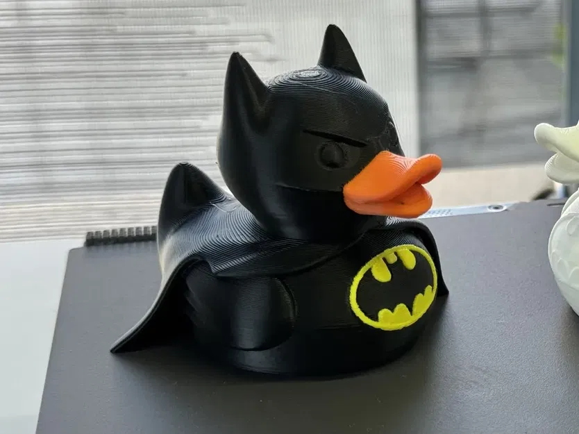 Mô hình vịt Batman 3D (Duck Batman) trang trí bàn làm việc cực chất - Image 3