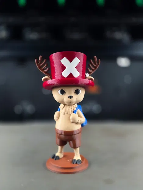 Mô hình 3D Chopper - Nhân vật đáng yêu từ One Piece - Image 3