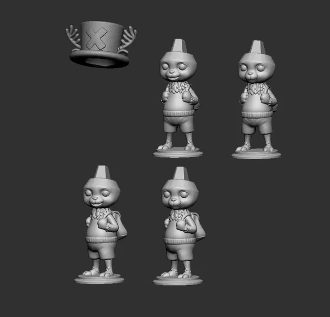 Mô hình 3D Chopper - Nhân vật đáng yêu từ One Piece - Image 4