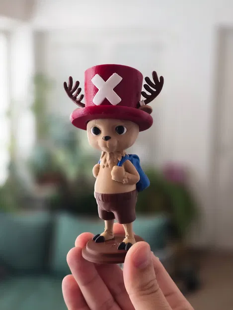 Mô hình 3D Chopper - Nhân vật đáng yêu từ One Piece - Image 5