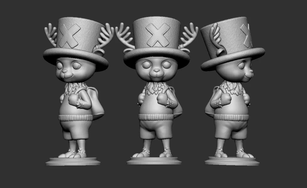 Mô hình 3D Chopper - Nhân vật đáng yêu từ One Piece - Image 6